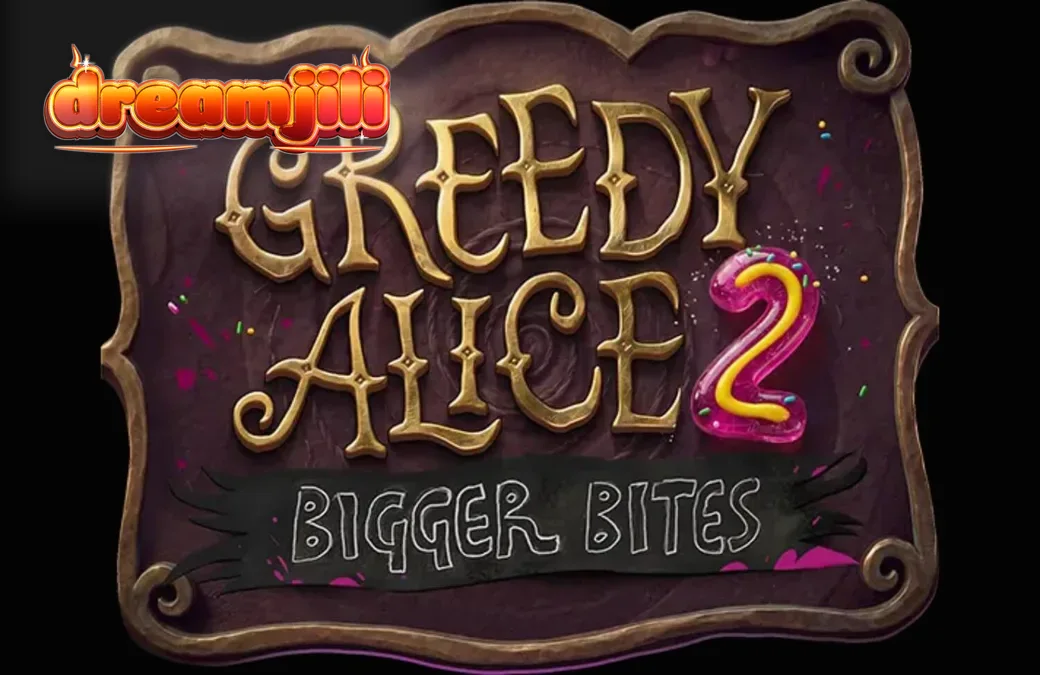Madilim at steampunk na disenyo ng Greedy Alice 2: Bigger Bites slot